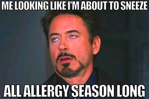 allergic gif|funny memes about allergies.